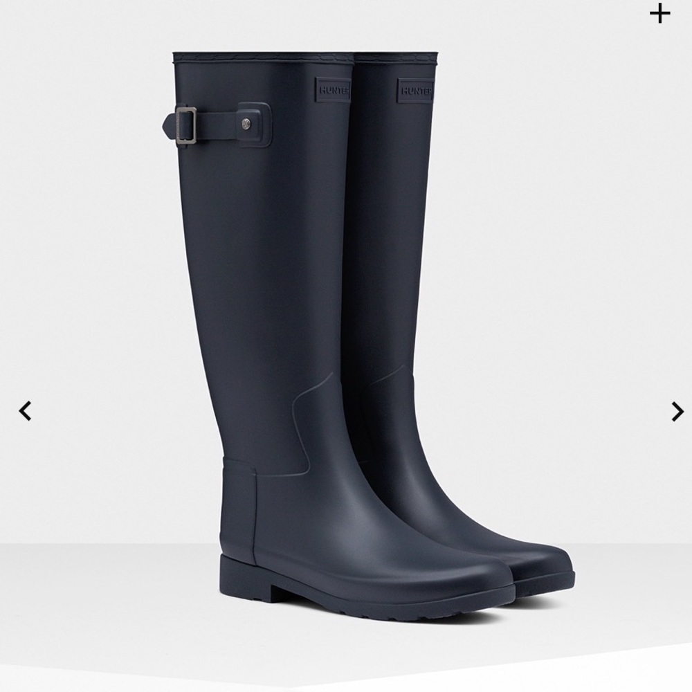 Hunter Boots - Slim Fit Tall Rain Boots - Sz 9